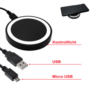 Kabellose Ladestation für Handys mit QI-Standard