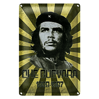 Blechschild Retro 20x30cm Che Guevara 1928-1967 Kuba Cuba