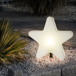 Sternlampe XL Outdoor mit Steckfuß 50cm Stern Leuchte Lampe Erdspieß Indoor Outdoor Gartenleuchte