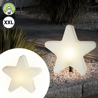 Sternlampe XXL Outdoor mit Steckfuß 75cm Stern Leuchte Lampe Erdspieß Indoor Outdoor Gartenleuchte