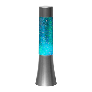 LED Lavalampe Glitter mit Farbwechsel Partylicht Glitzerlampe