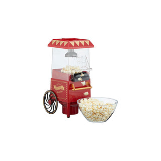 Retro Popcorn Maschine mit Heissluft Gesundes Popcorn Ölfrei Fettfrei ca. H38cm